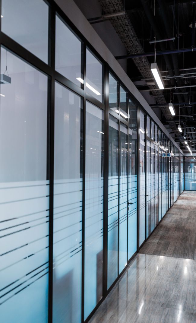 parede de vidro em Pelotas